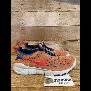Nike Free Run Trail ACG CW5814-201 Running Shoes Orange Lace Up Mens Size 10.5